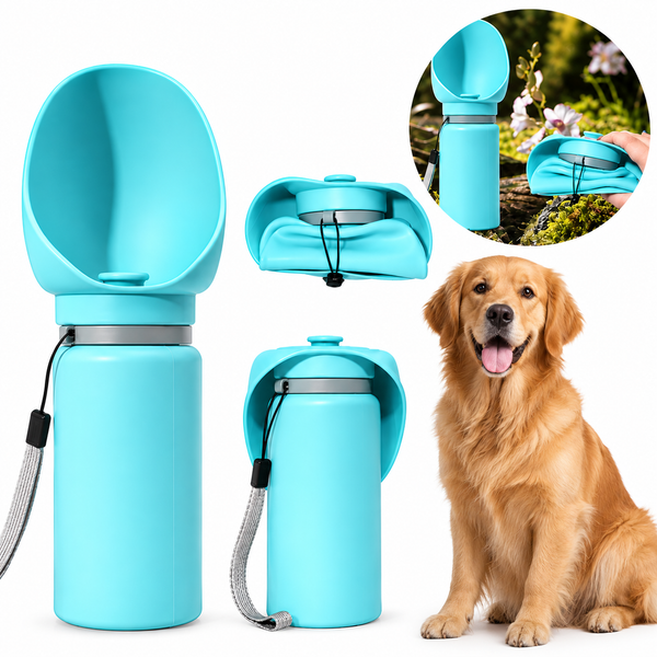 Gourde de voyage pliable