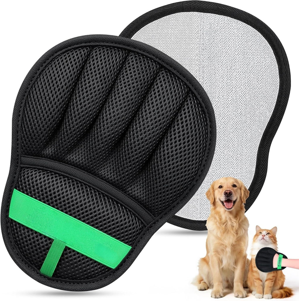 Gant anti-poils effet statique pour chat et chien, vue d'ensemble