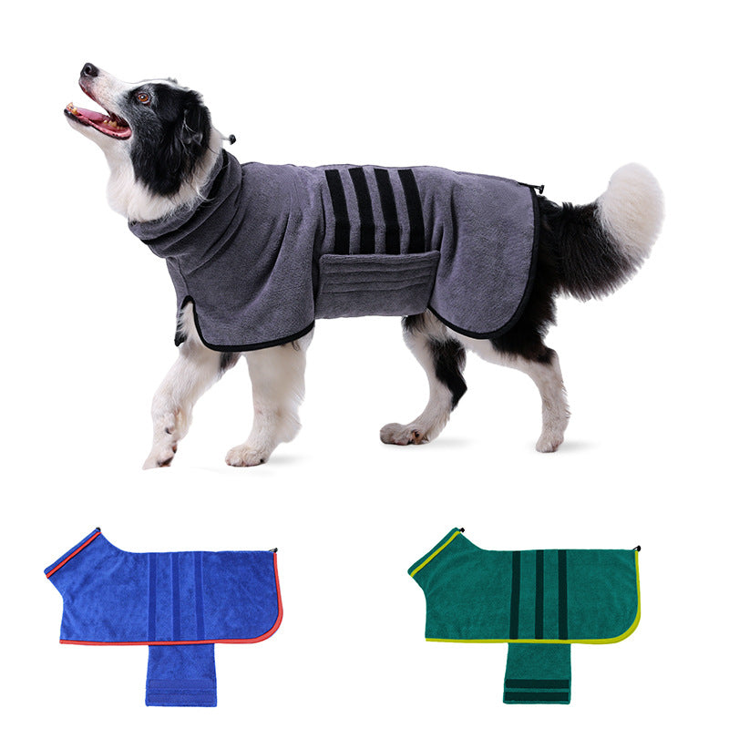 Peignoir absorbant pour chien et chat, vue principale