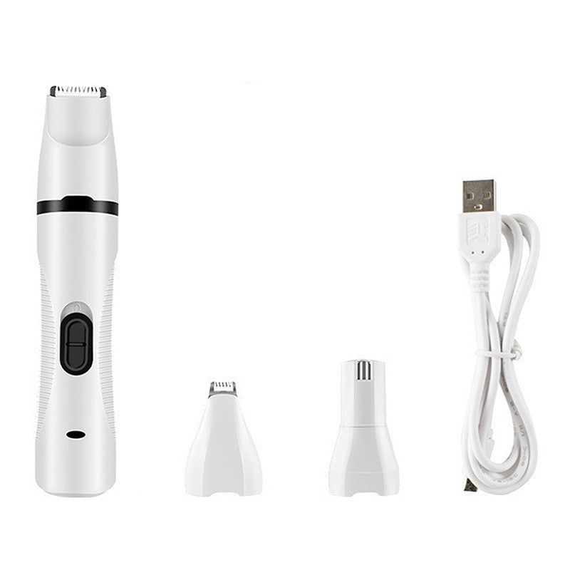 Kit de toilettage électrique têtes interchangeables