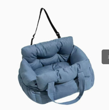 Panier de voyage pour chien et chat, vue de profil