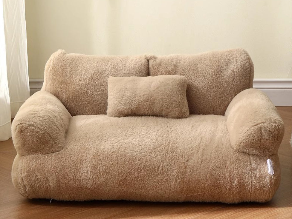 Canapé chat, coussin central amovible