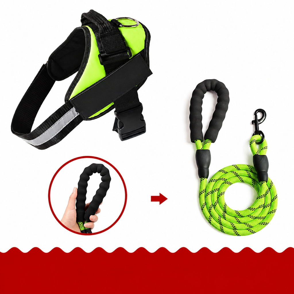 Harnais gilet pour chien, coloris disponibles