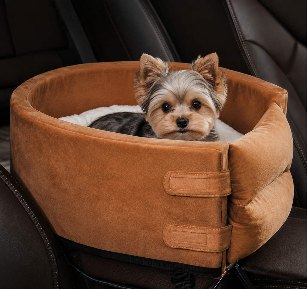 Panier auto pour chien anti-salissures, vue d'ensemble