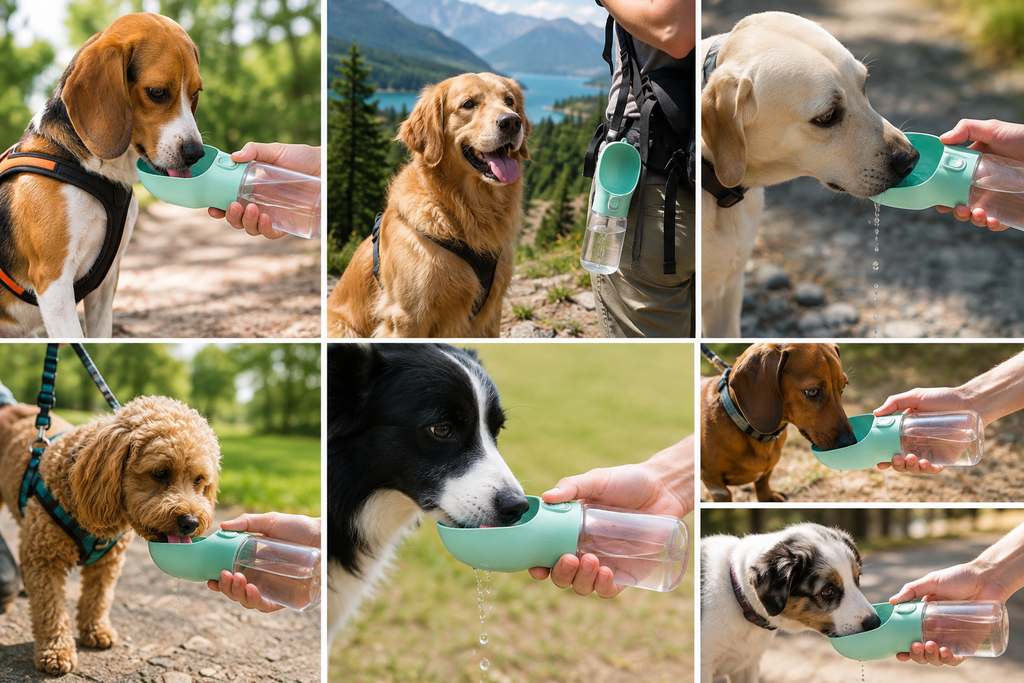 Travel Water Bottle for Dogs and Cats – Portable Water Dispenser