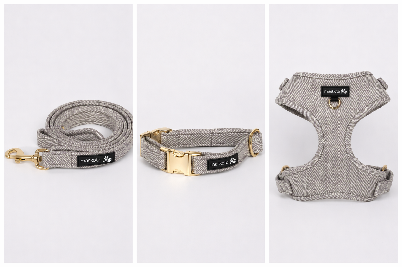 Ensemble Harnais, Collier & Laisse pour chien-Bientôt disponible