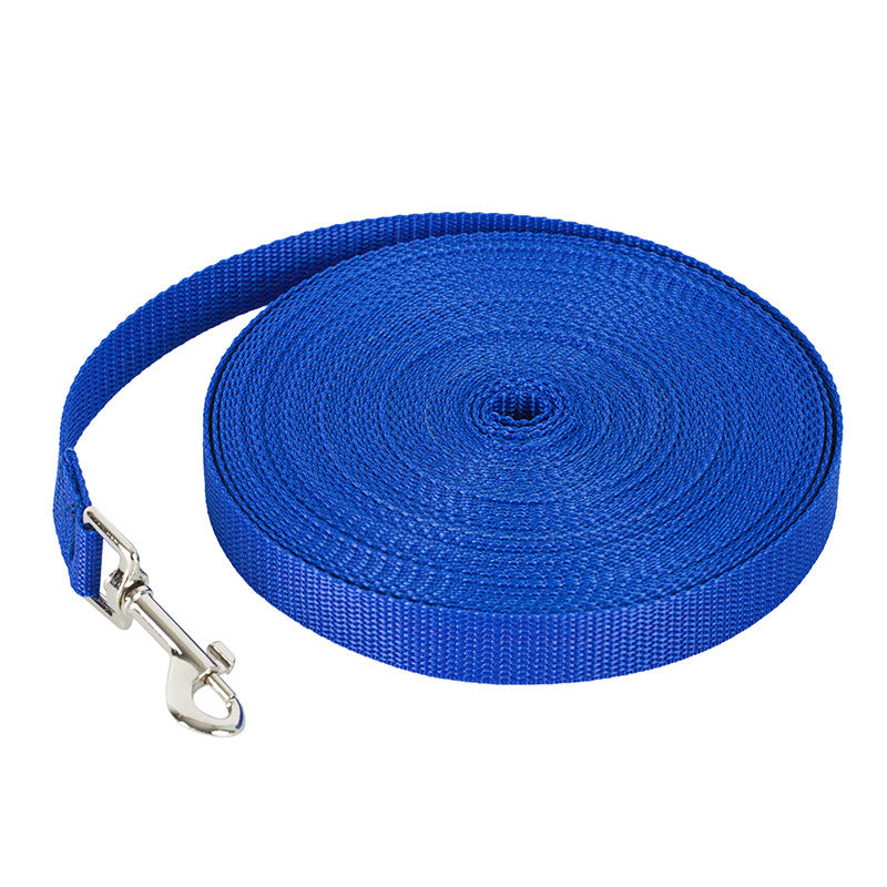 Laisse longue de dressage, coloris disponibles